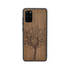 Nussholz Handyhülle Samsung Galaxy S25 Plus - Baum