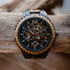 Clyde automatic wooden watch