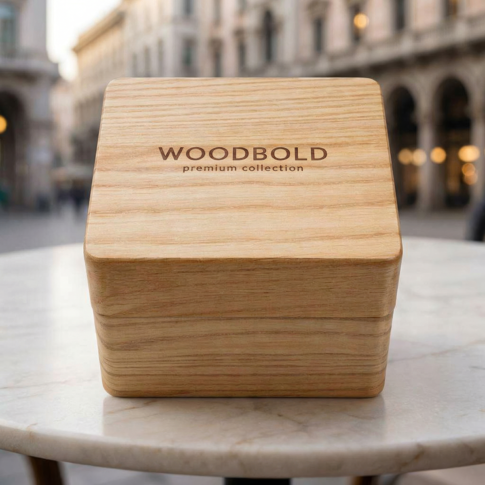 Milano wooden clock