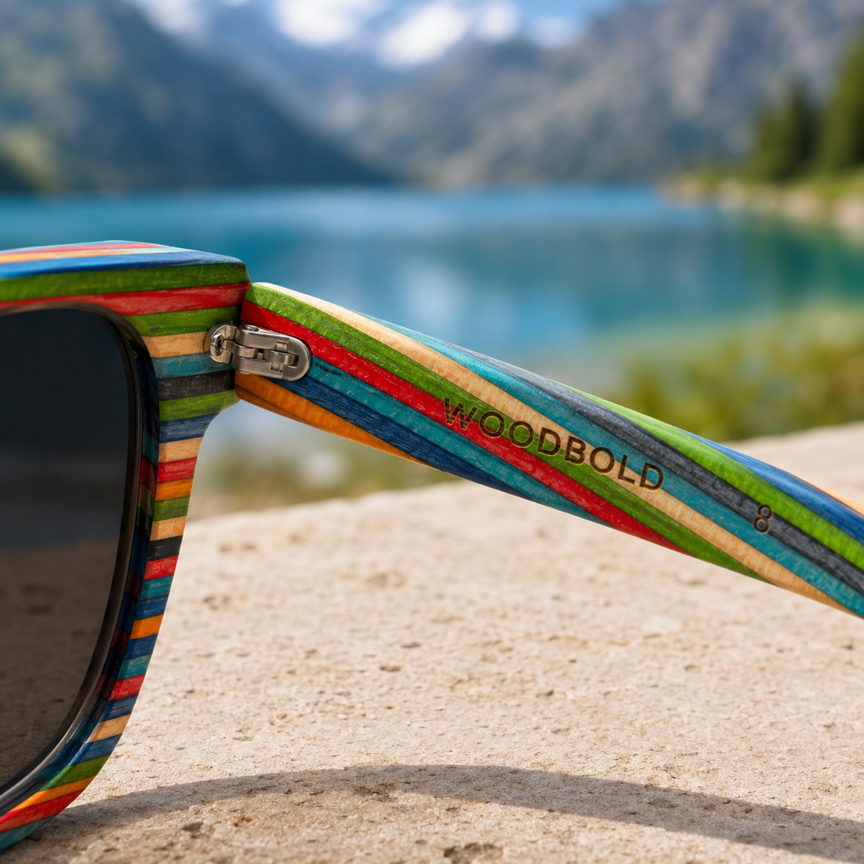 Sonnenbrille Holz 08