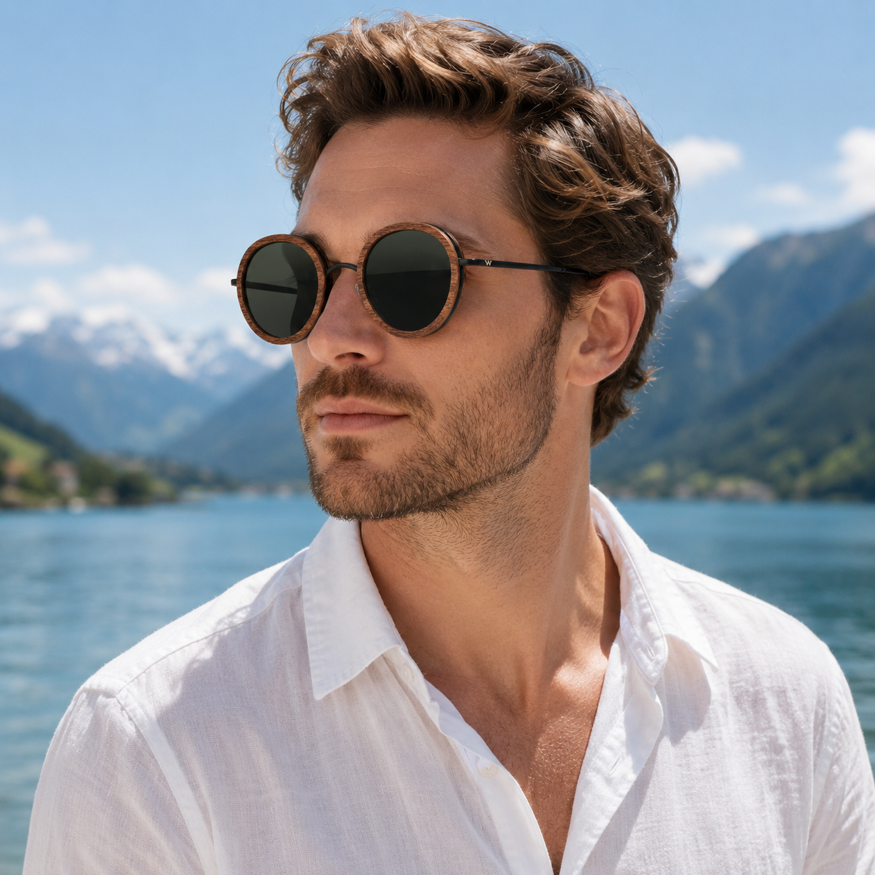 Sonnenbrille Holz 10