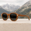 Sonnenbrille Holz 13