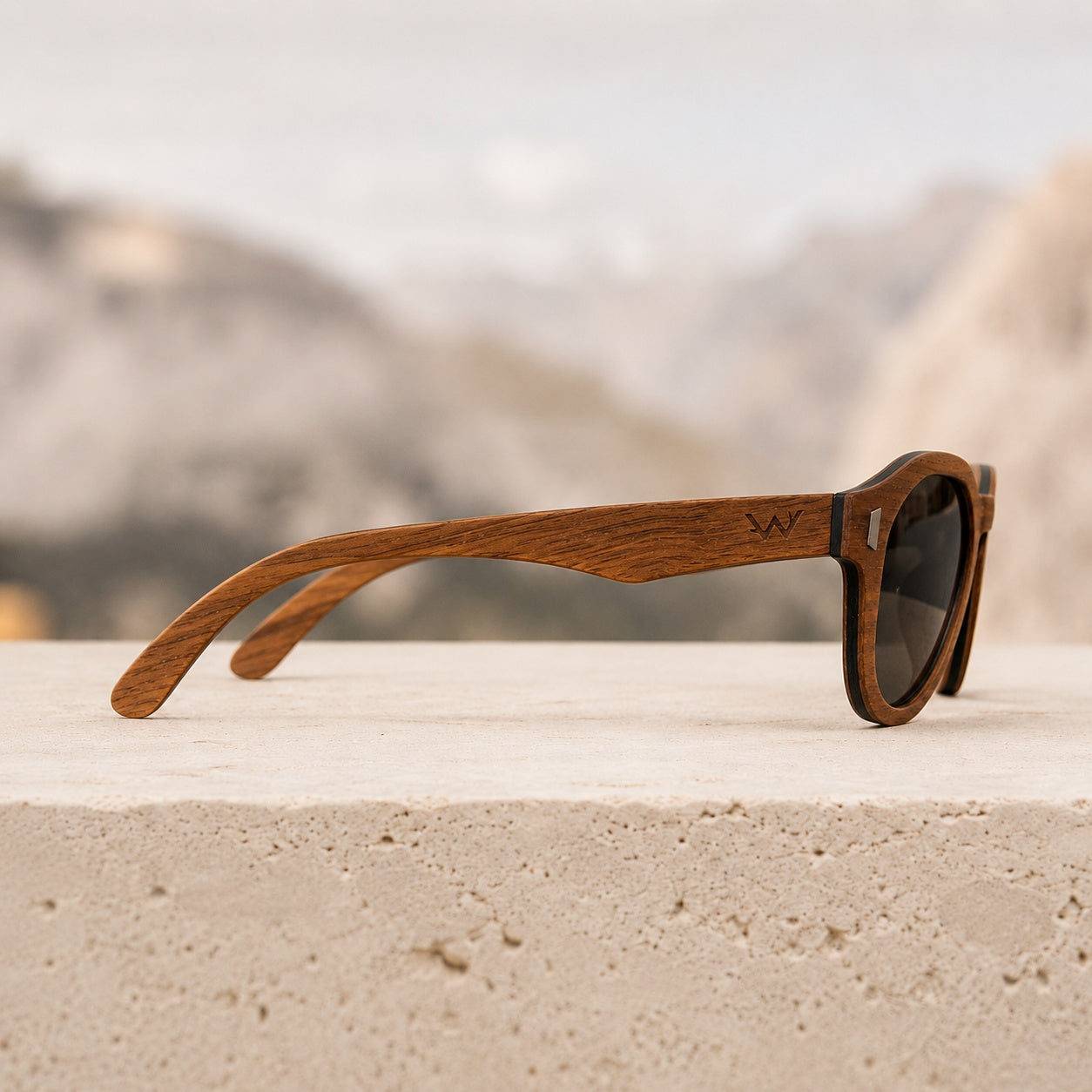 Sonnenbrille Holz 13