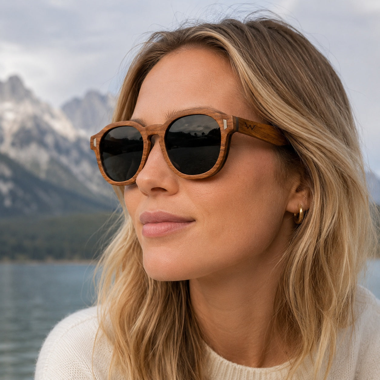 Sonnenbrille Holz 13