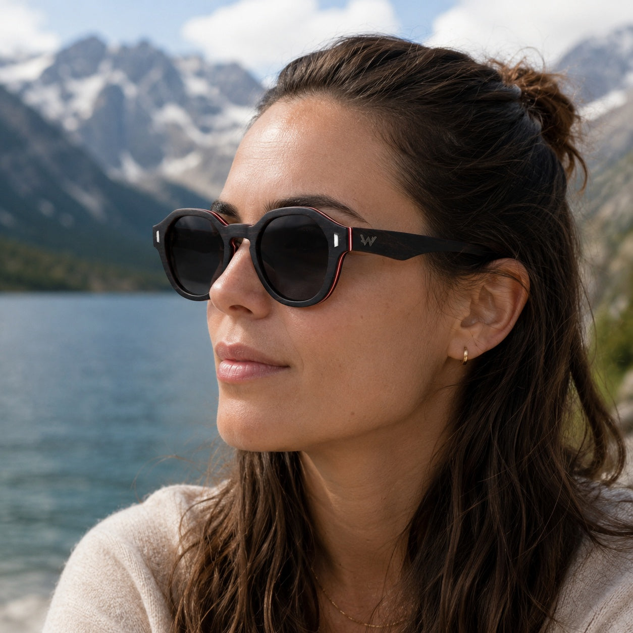 Sonnenbrille Holz 14