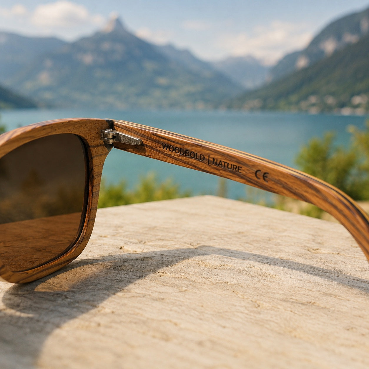 Sonnenbrille Holz 18