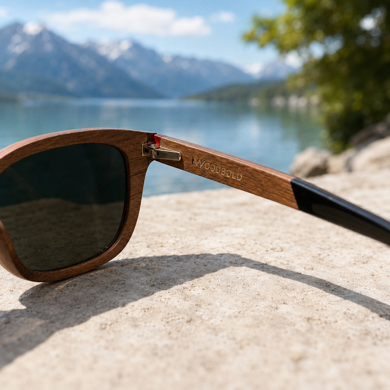 Sonnenbrille Holz 24