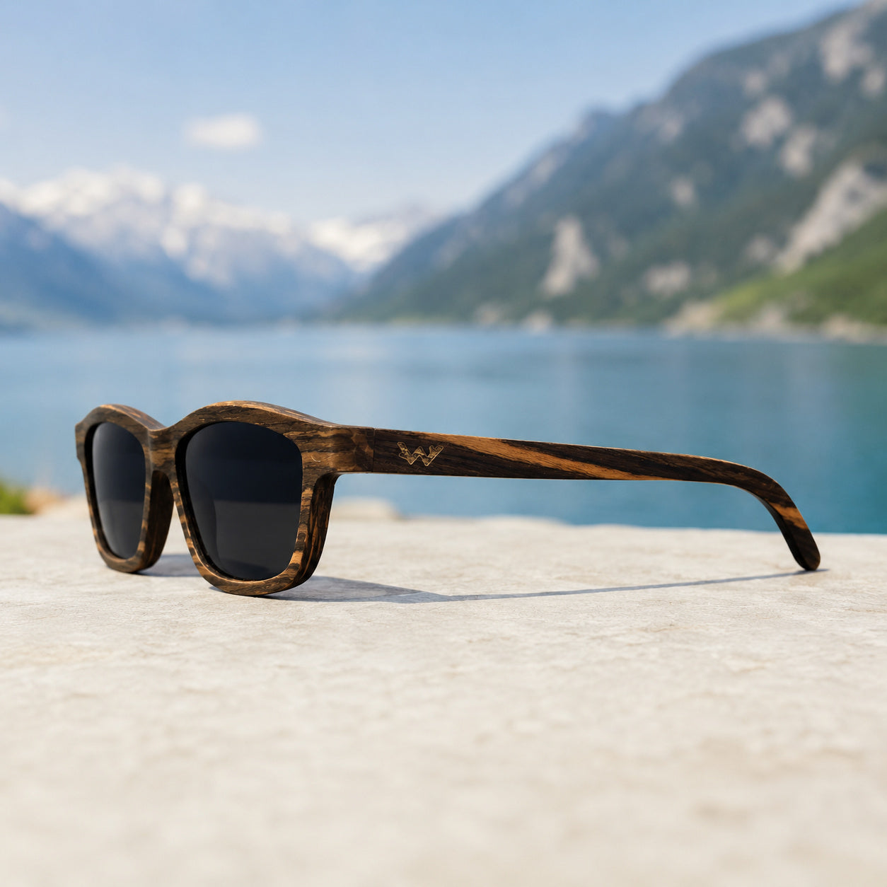 Sonnenbrille Holz 35