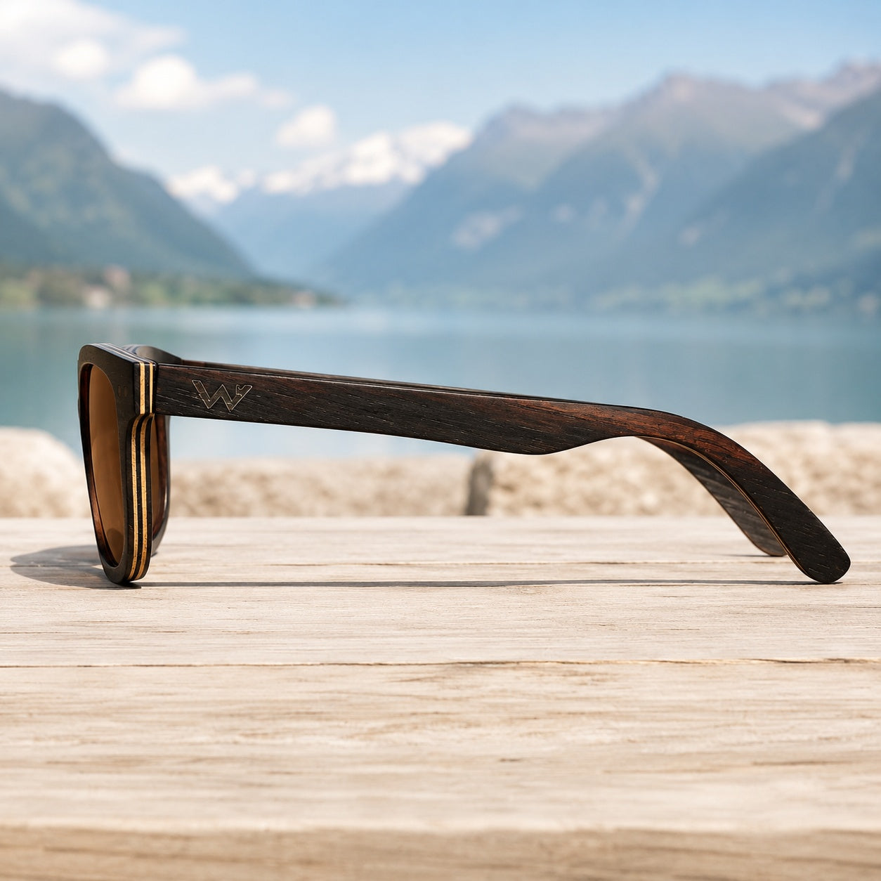 Sonnenbrille Holz 36
