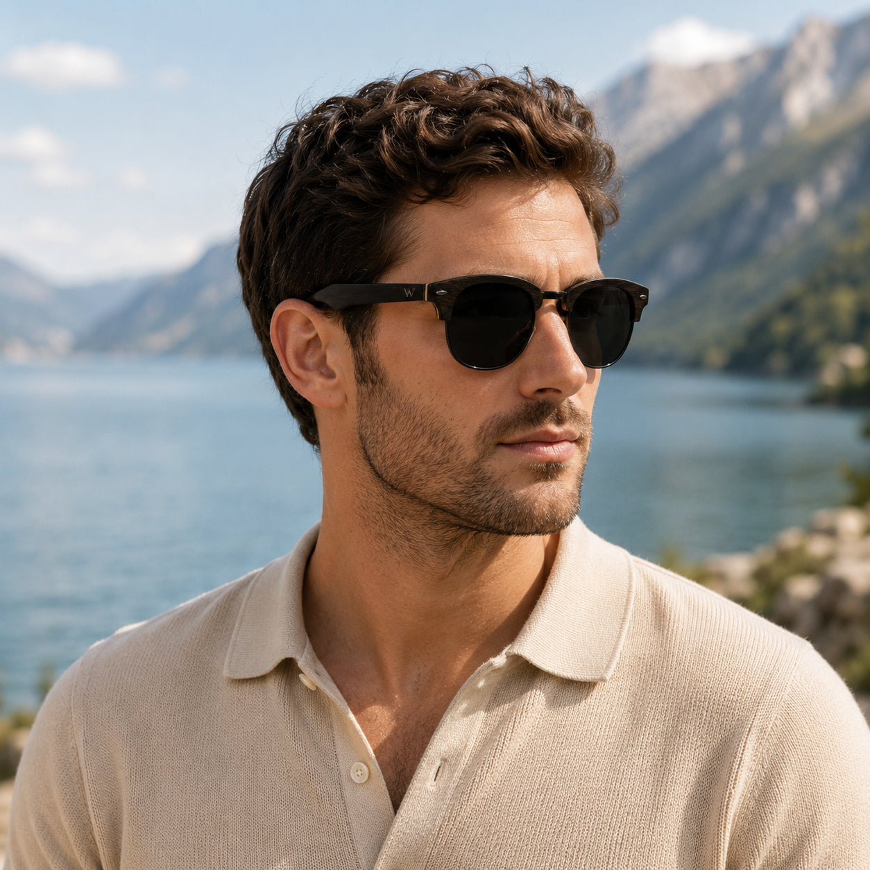 Sonnenbrille Holz 37