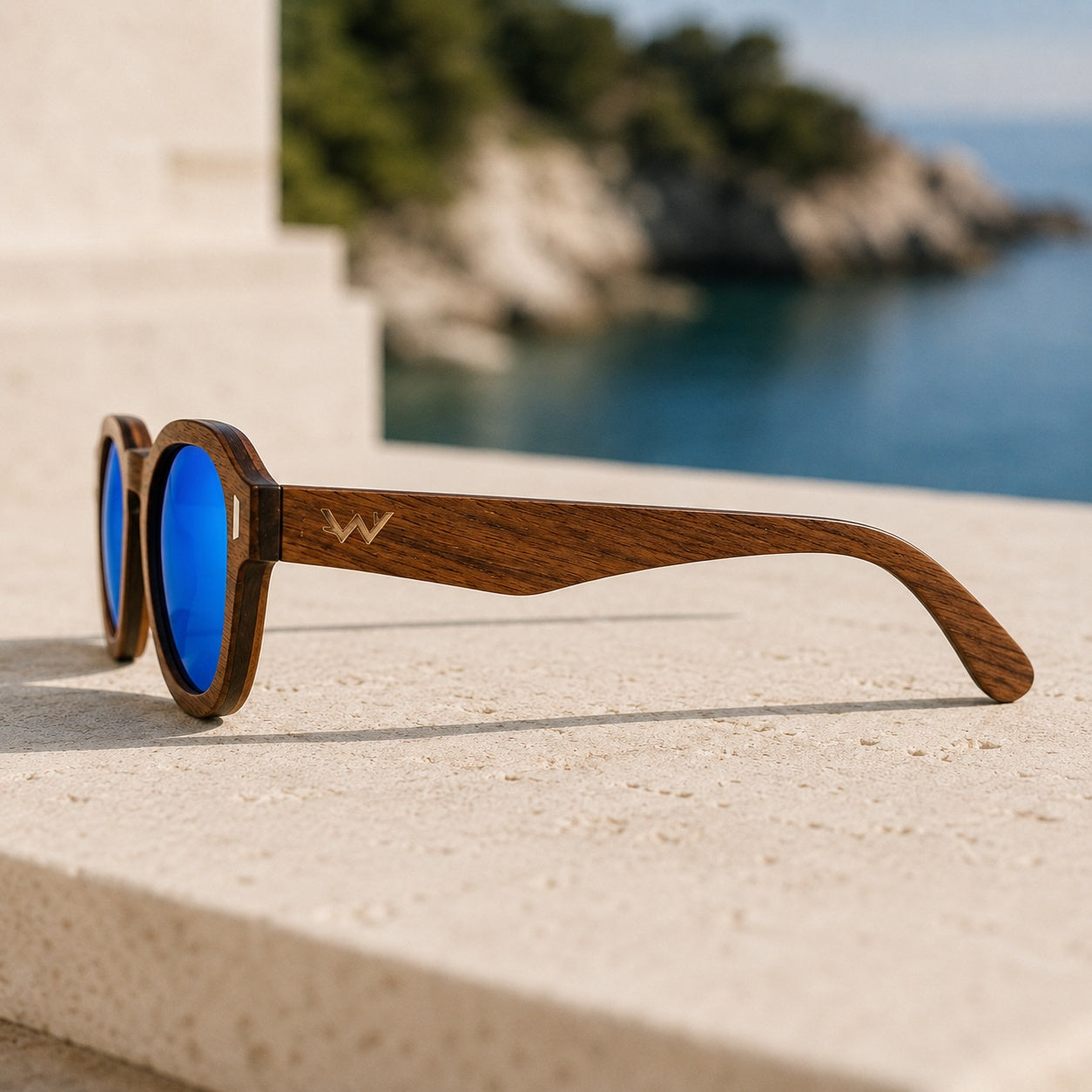 Sonnenbrille Holz 01