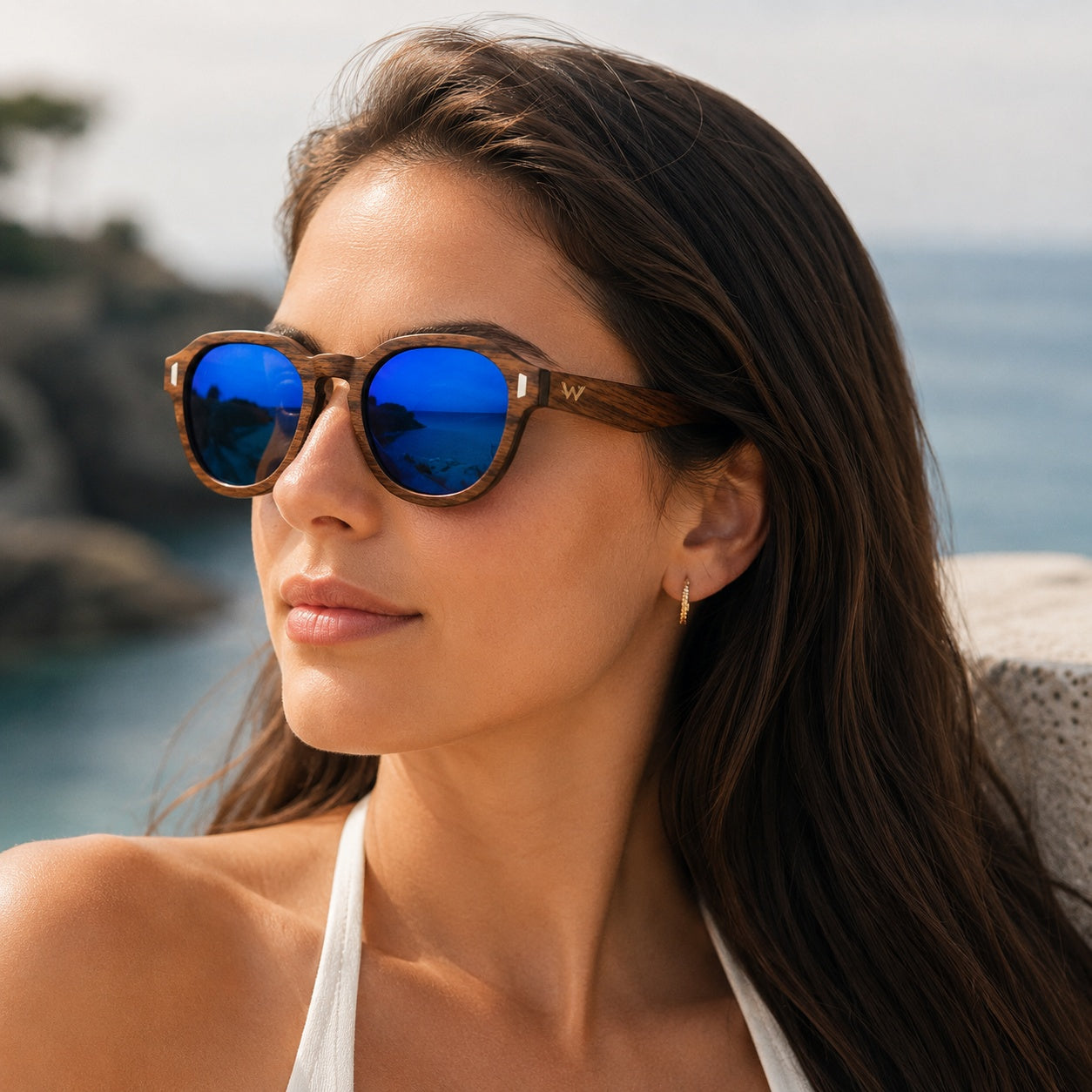 Sonnenbrille Holz 01