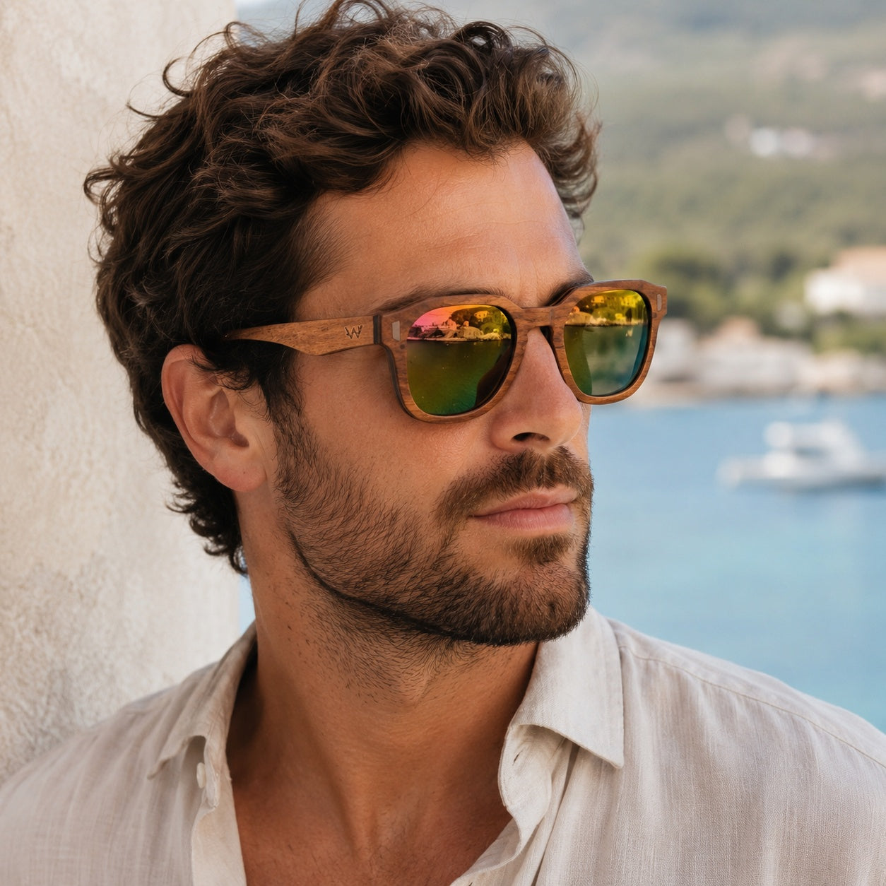 Sonnenbrille Holz 02