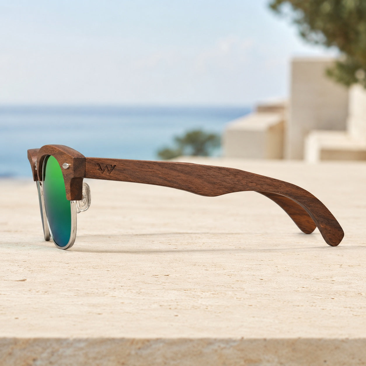 Sonnenbrille Holz 07