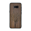 Nussholz Handyhülle Samsung Galaxy S8 - Baum