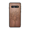 Nussholz Handyhülle Samsung Galaxy S10 - Baum