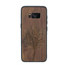 Nussholz Handyhülle Samsung Galaxy S8 Plus- Baum