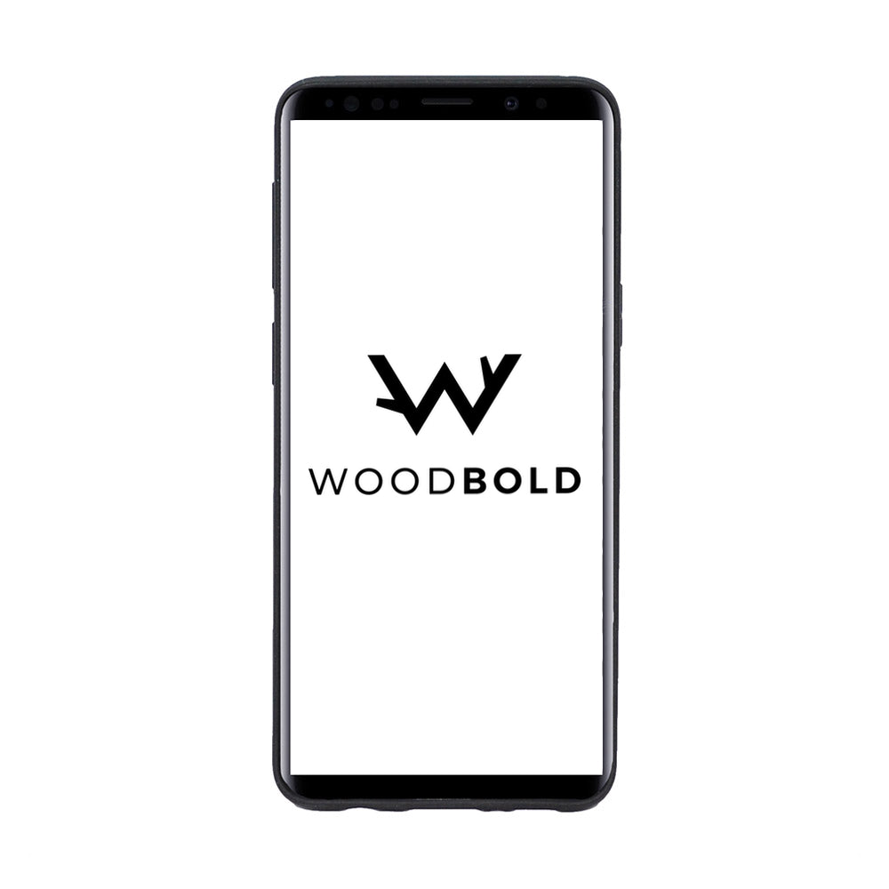 Nussholz Handyhülle Samsung Galaxy S8 Plus - Hirsch