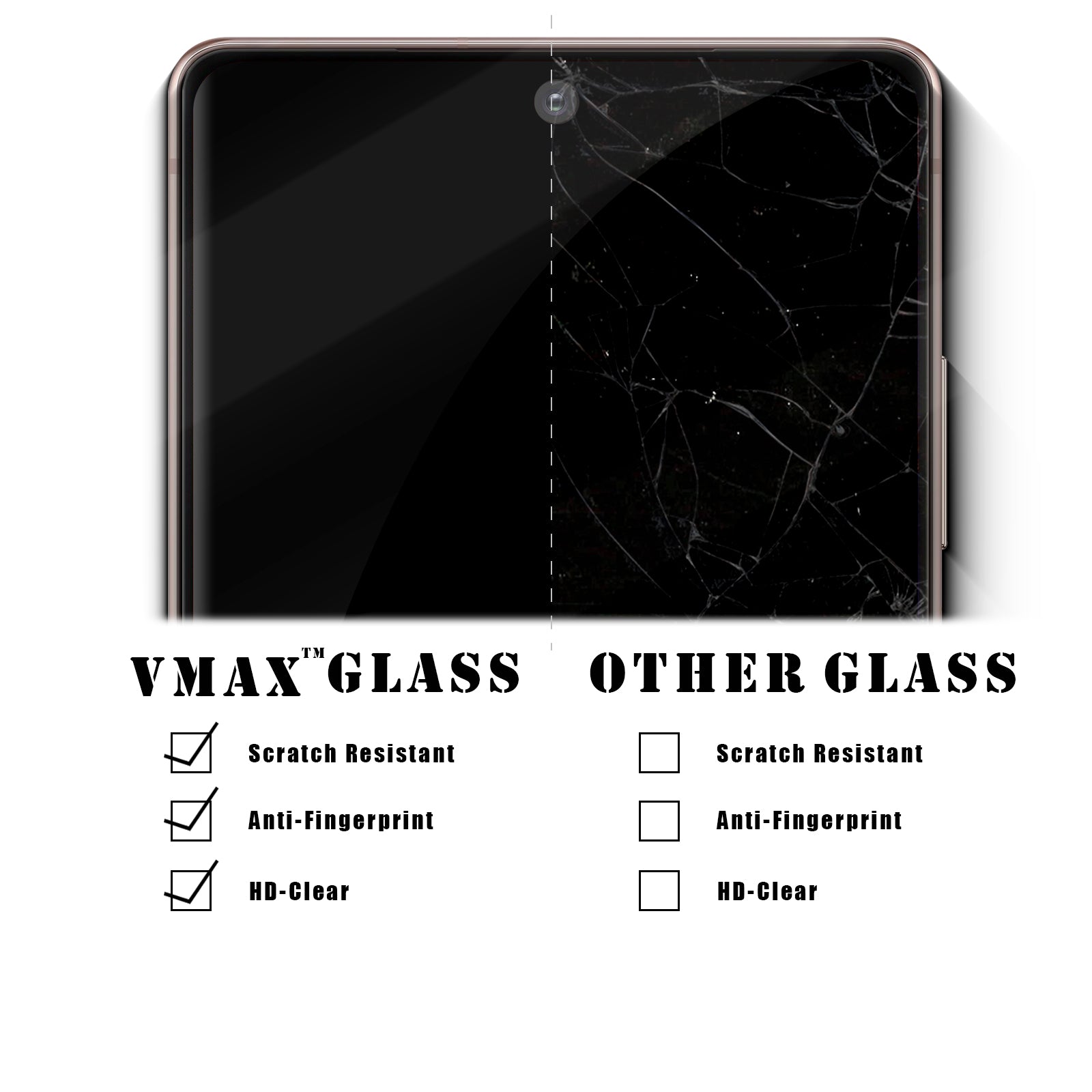 Samsung Panzerglas Screen Protector VMAX