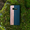 Nussholz Klapphülle Samsung Galaxy S21 Plus - Baum