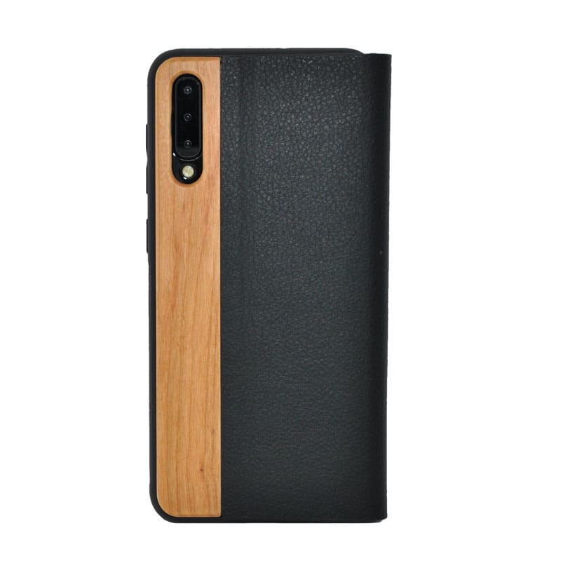 Kirschholz Klapphülle Samsung Galaxy A51 - Lebensblume