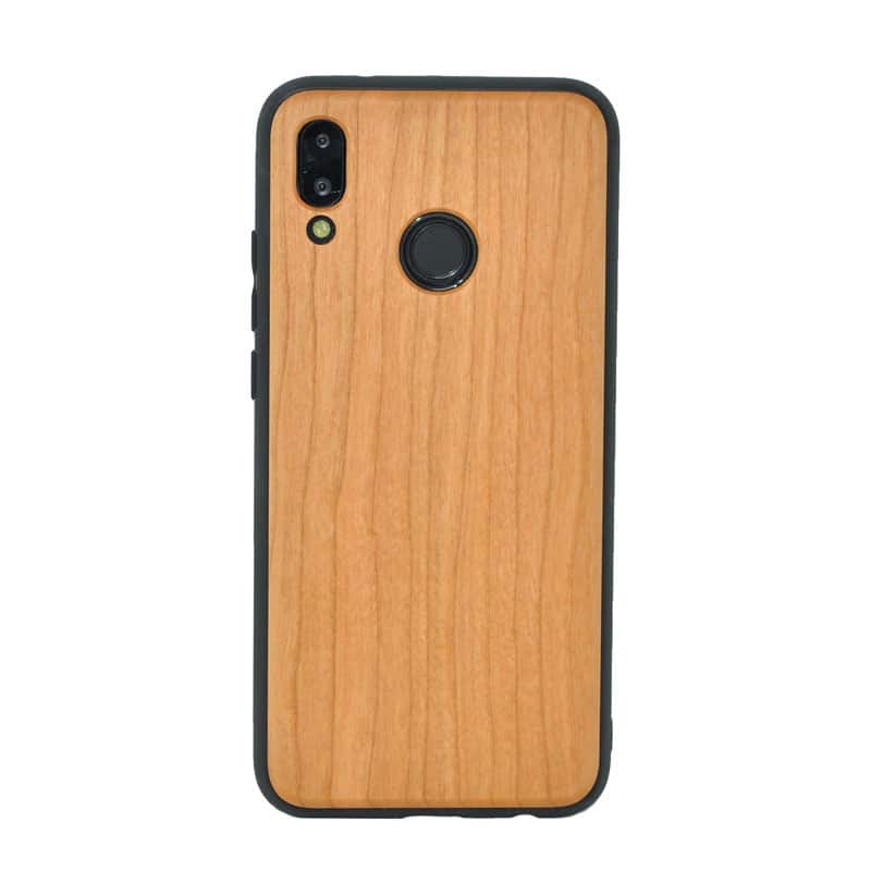 Kirschholz Handyhülle Huawei P20 Lite - Ohne Gravur