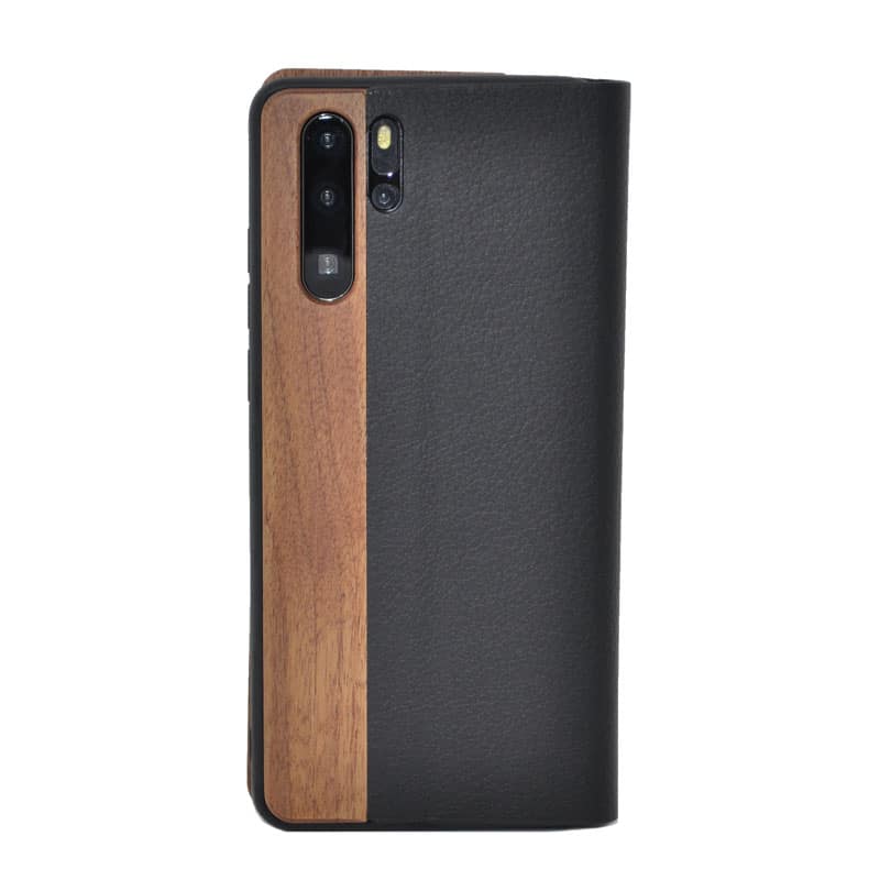 Nussholz Klapphülle Huawei P30 Pro - Maya